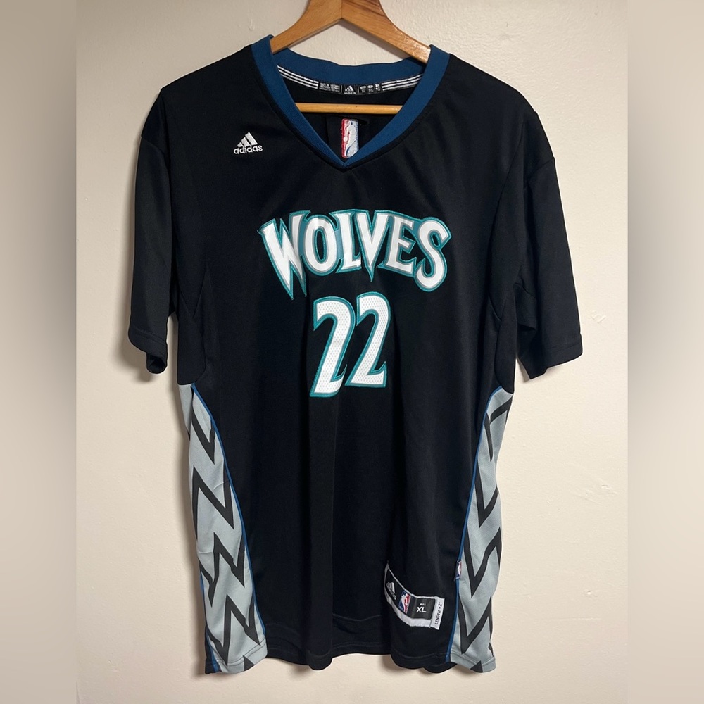 Adidas Men’s Andrew Wiggins Minnesota Timberwolves Short Sleeve Jersey Size XL